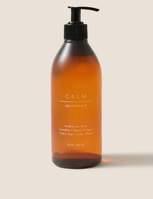 marksandspencer apothecary T224910B sprchovy gel apothecary calm s levanduli a sladkym pomerancem a cedrovym drevem a salveji muskatovou 279Kc.jpg